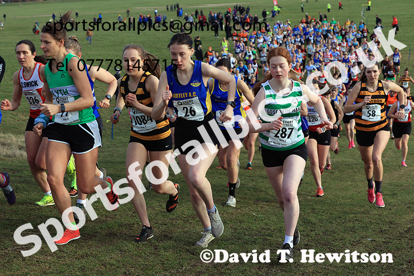 Senior Women, 2025 Start Fitness NEHL Sherman Cup/Divison Shield, Temple Park, South Shields. Photo: David T. Hewitson/Sports for All Pics